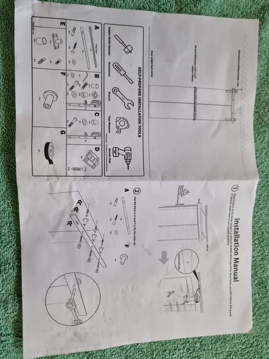 Nowy system montażu drzwi przesuwnych , drzwi 3.5-4.5 , instrukcja