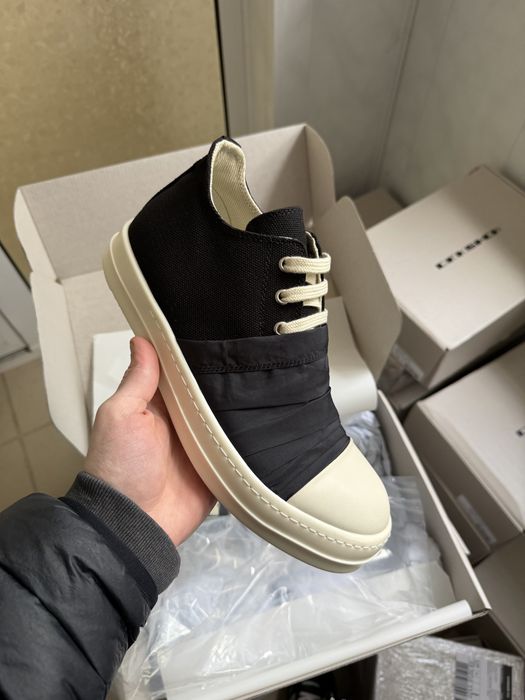 Нові Кеди Rick Owens Ramones Wrap DRKSHDW/Hustler Ramones/size 38-45/ Преміум якість!