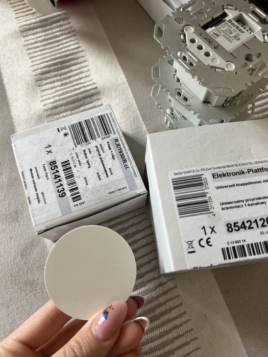 Диммер Berker ( механизм + кнопка )