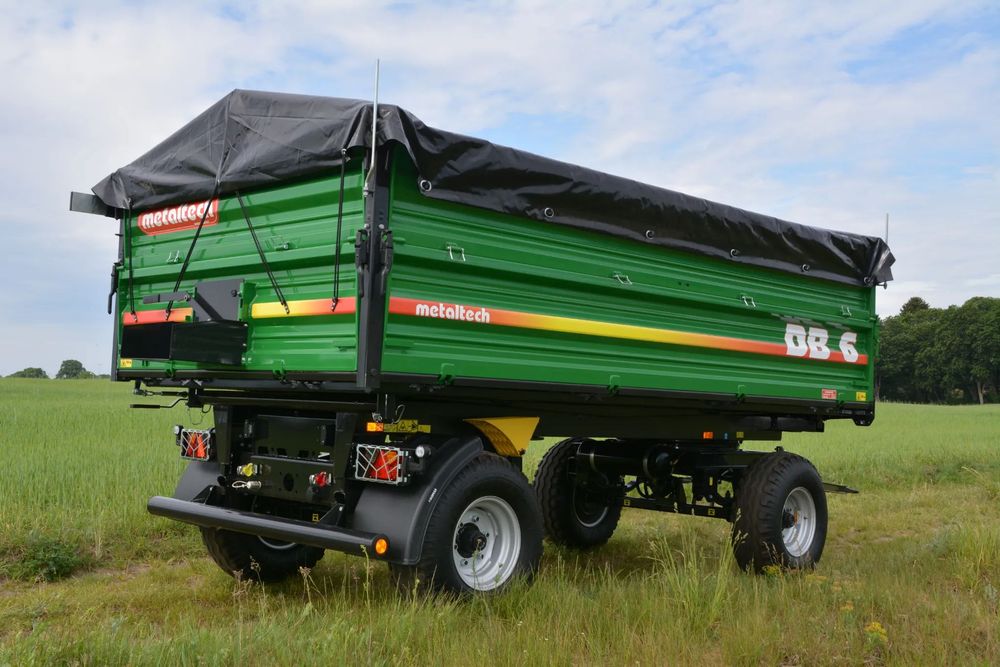 Metaltech DB 6  przyczepa burtowa fabrycznie nowa, finansowanie, PROMOCJA