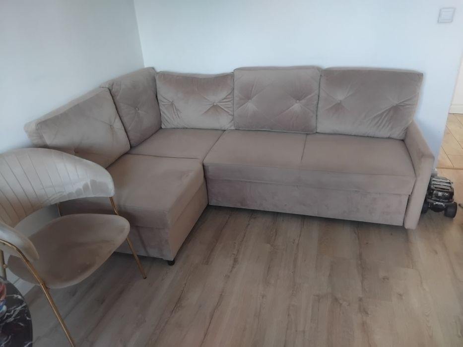 Narożnik z funkcją spania