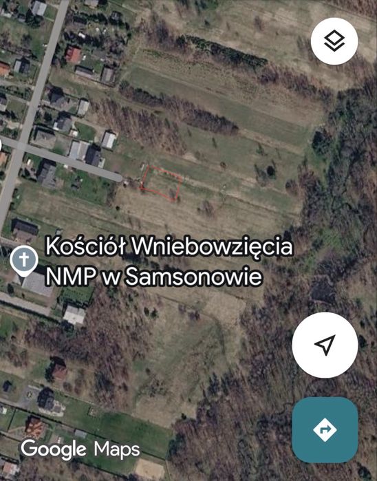 Dzialka budowlana 1000 m2