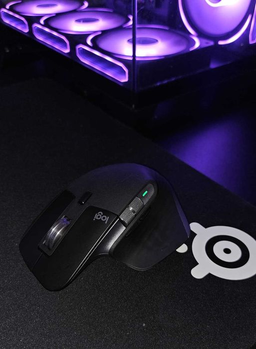 LOGITECH MX Master 3S para Mac (Wireless - Casual - 8000 dpi - Preto)