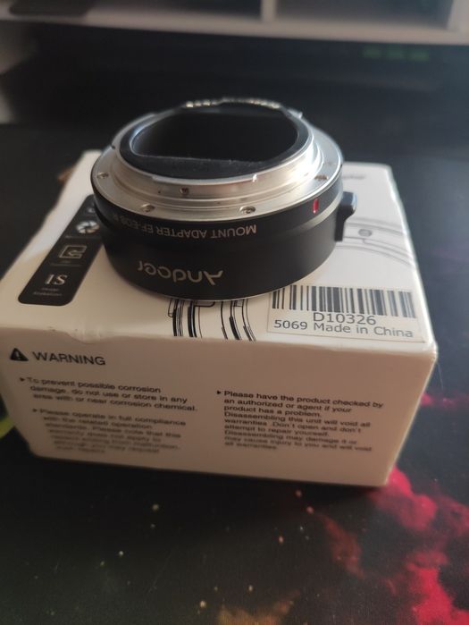 Adapter canon EF na RF Andoer AF
