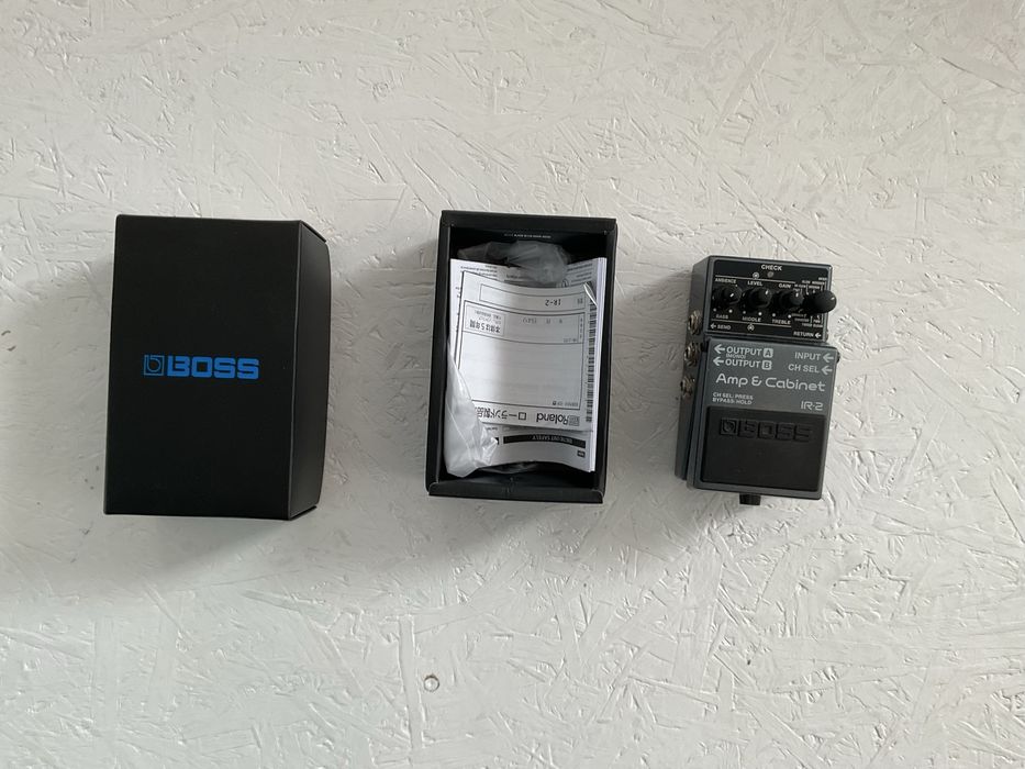 Педаль емуляції підсилювача та кабінета Boss IR-2