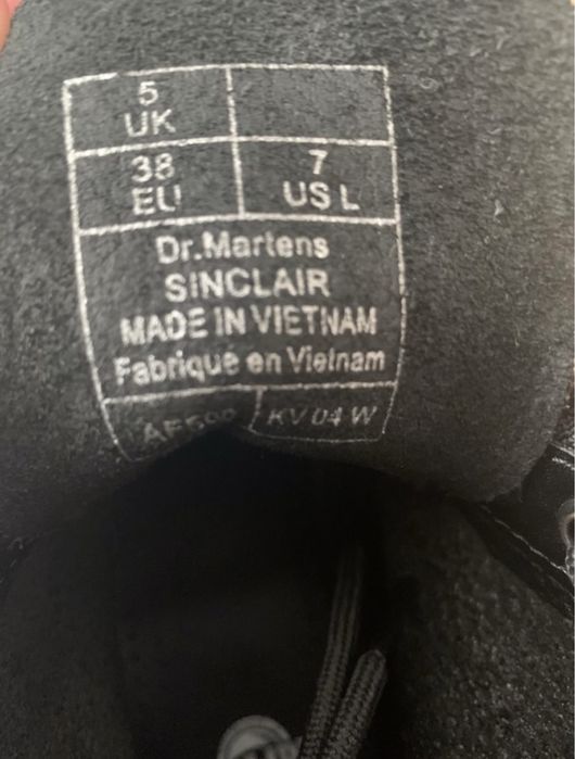 Botas pretas Dr. Martens