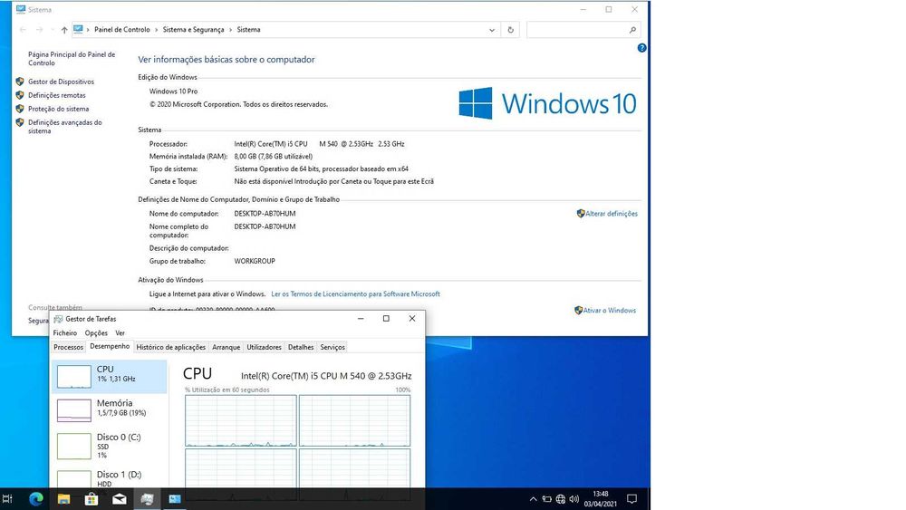 Portatil HP elitebook 8540p - Oferta Docking Station
