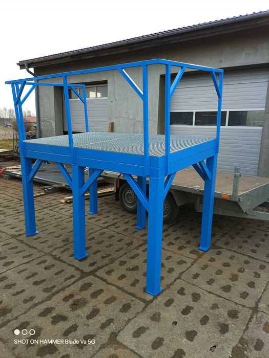 Stojak na beczkę, konstrukcja pod mauser