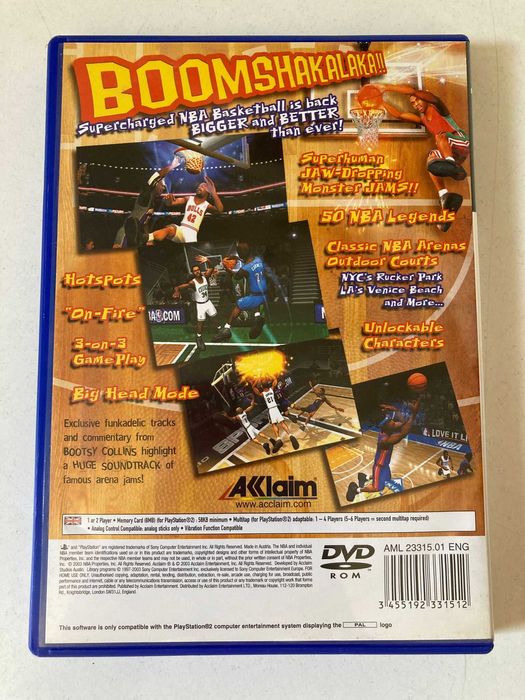 PS2 - NBA Jam (complete)64551396777091122