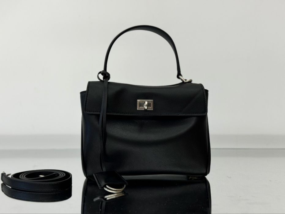Сумка balenciaga rodeo 28-29 см шкіряна
