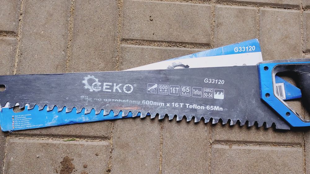 Geko Piła do gazobetonu