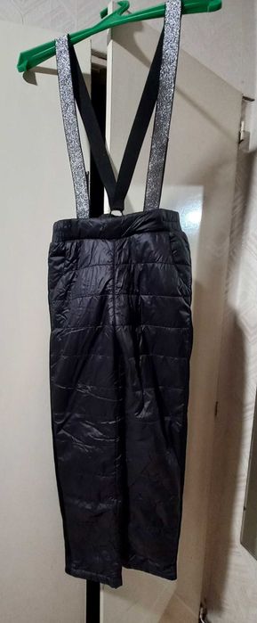 Штани зимові чорні 158р на дівчинку.