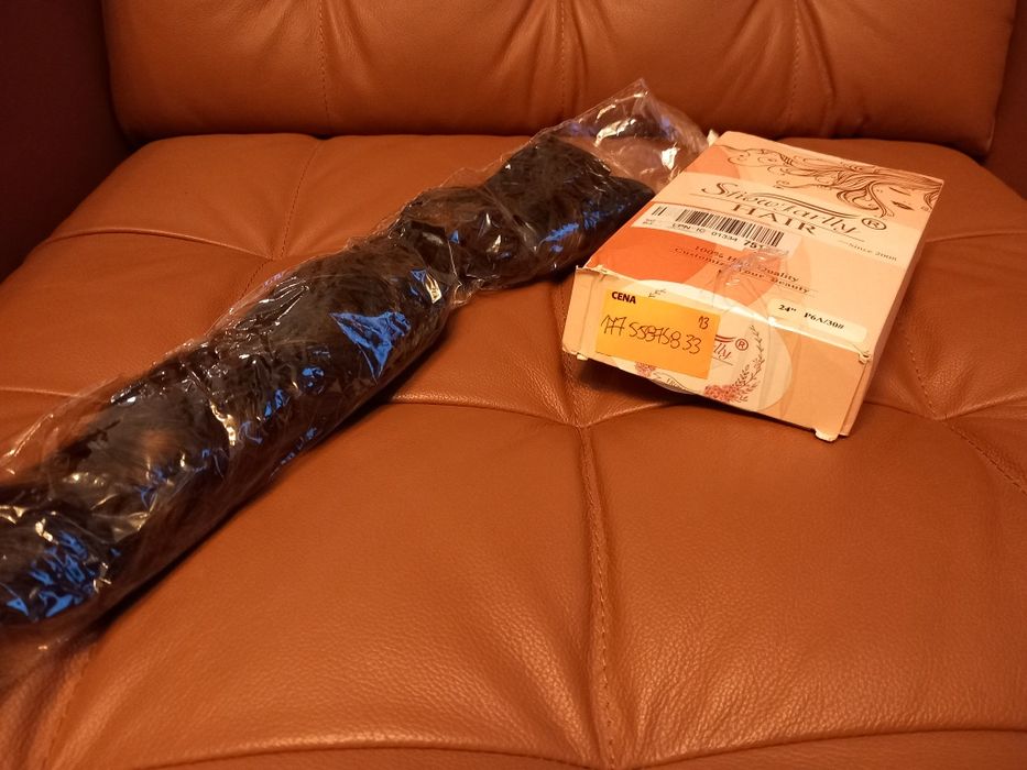 ShowJarlly Doczepki, 4 sztuki, 60 cm, brąz