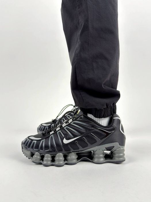 Кроссовки мужские летние Nike Shox TL сетка  EU 41-45р Wolf