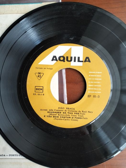 Single João Braga /Tudo me Fala de Nós