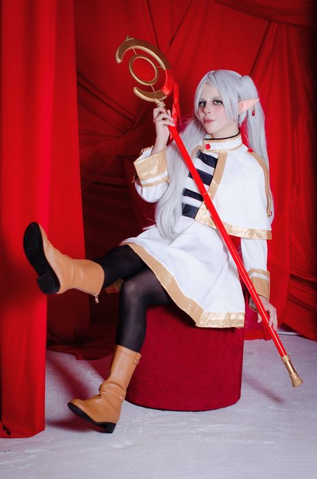 Косплей Фрирен Uwowo + сапоги размер S-M