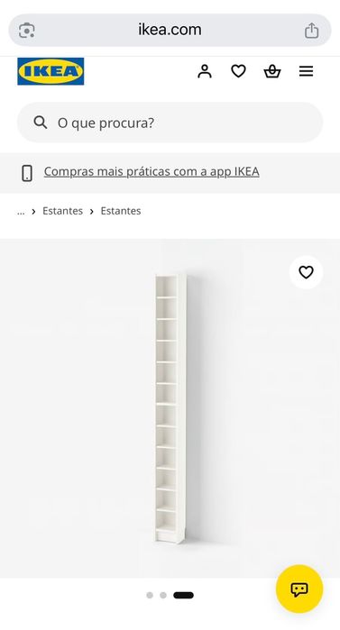 Estante para CD - cor preta