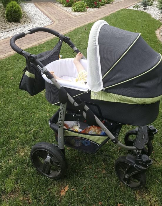 Wózek dziecięcy 3w1 Gondola Spacerówka Fotelik/Nosidełko