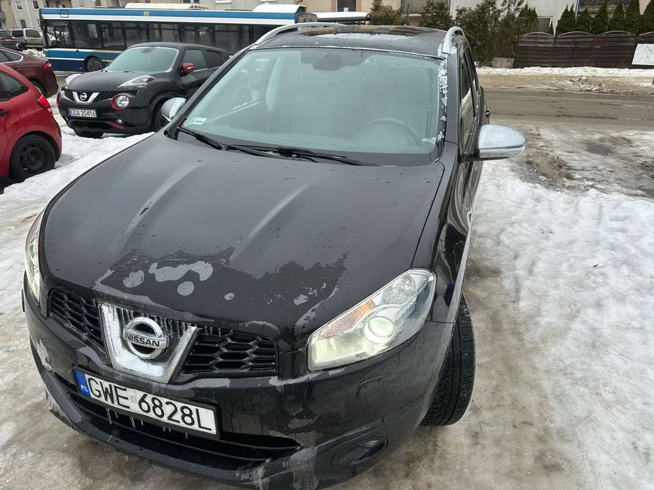 Nissan Qashqai+2 Ksenony, audio Bose, szklany dach, 7 miejsc, hands free, kamera, nawi