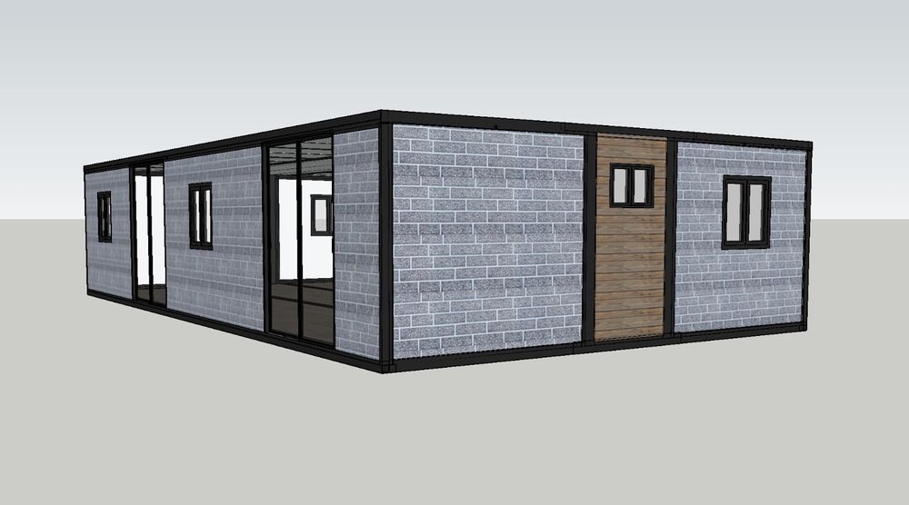 Casa Modular T3, 78 mt2