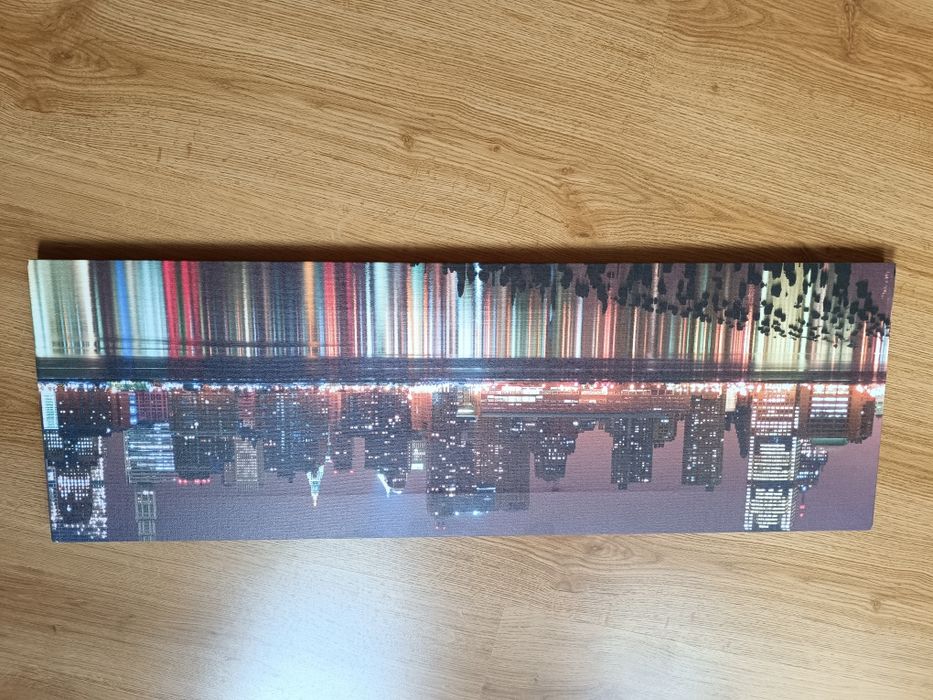 Obraz miasto nocą styl nowoczesny