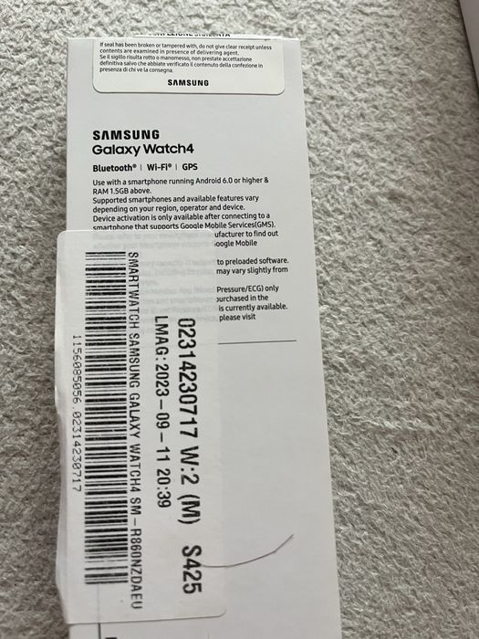 Zegarek Samsung Galaxy Watch 4