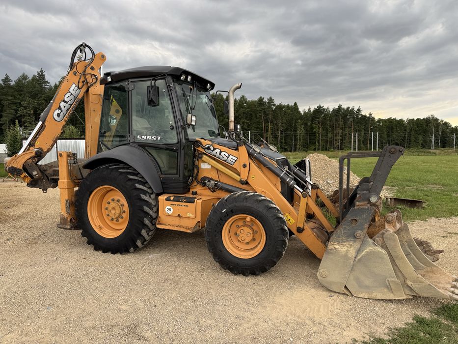 Case 590 ST 120km Joystik 2014r 3lyzki  koparko ladowarka cat jcb