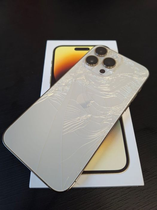 Iphone 14 Pro Max 128gb Gold Barlinek • OLX.pl