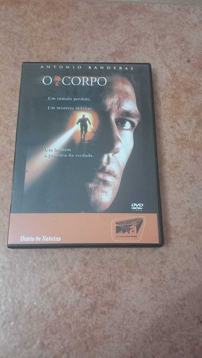 Dvd O CORPO Filme Antonio Banderas Jesus de Jonas McCord LEGENDAS PORT