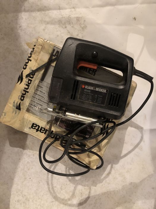 Black & Decker BD530 330W Made in England wyrzynarka do drewna mocna