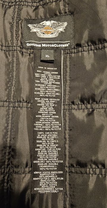 Kurtka skórzana/kamizelka Harley Davidson