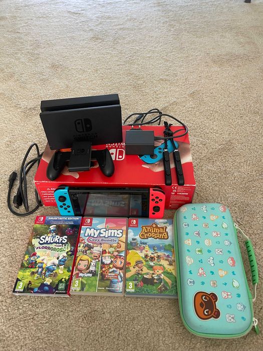 Nintendo Switch Classica ( modelo standard ) Versão2 ( v2)