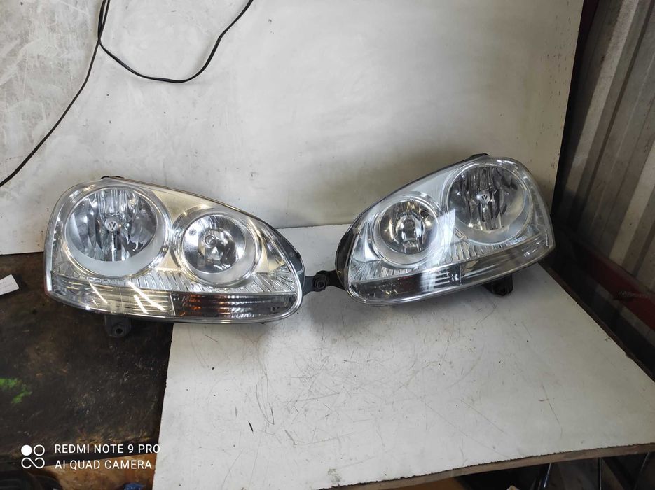 VW Golf 5 lampa lampy przednie Bella oryginał gwarancja Europa