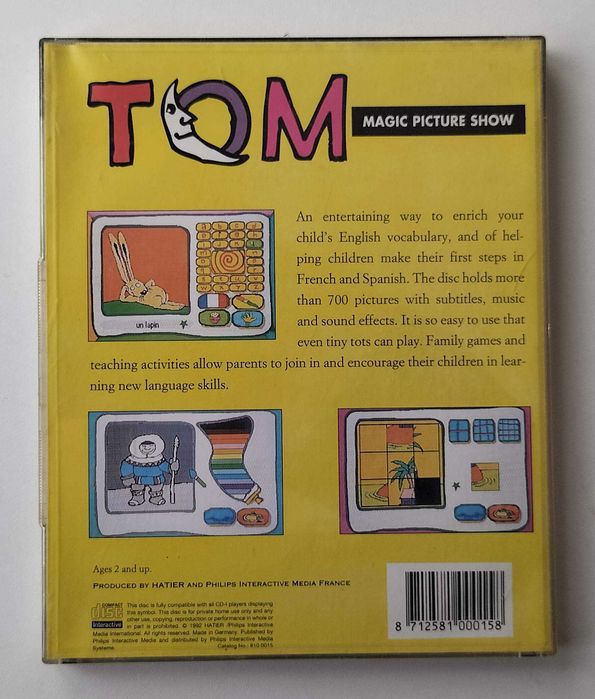 PHILIPS CD-i - Tom: Magic Picture Show