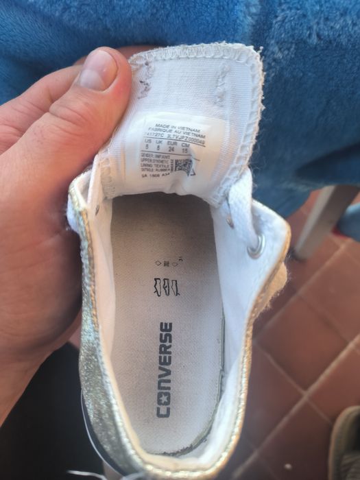 Trampki Converse rozmiar 24 dziecięce