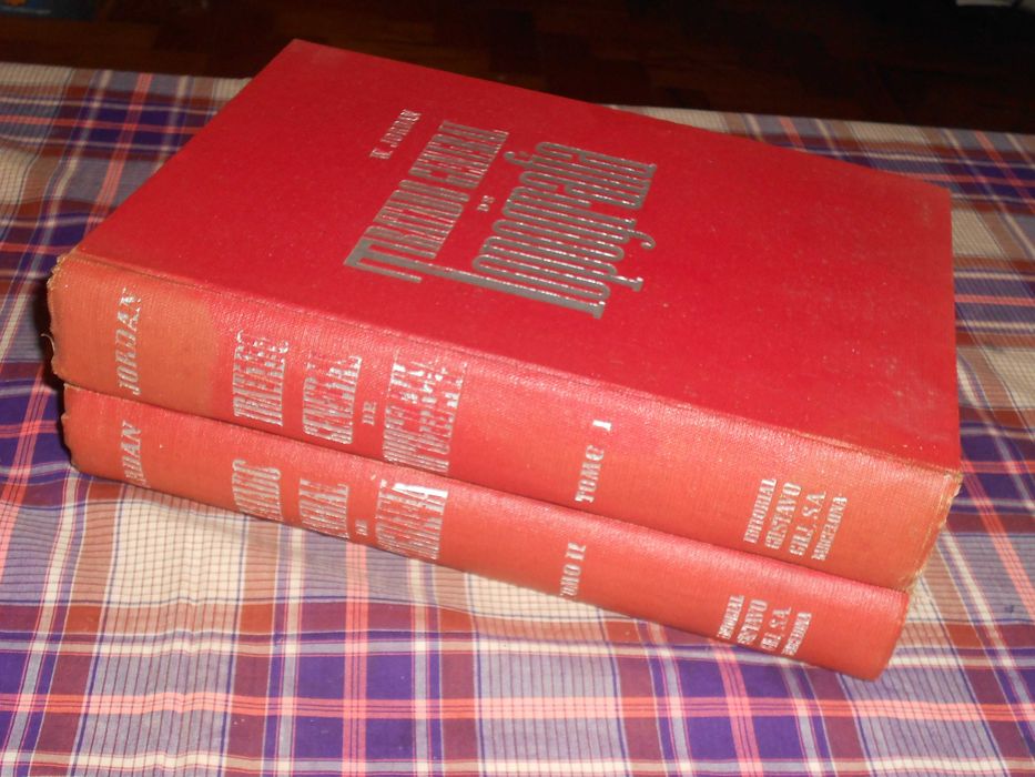 Tratado geral topografia - W. Jordan - 2 vol