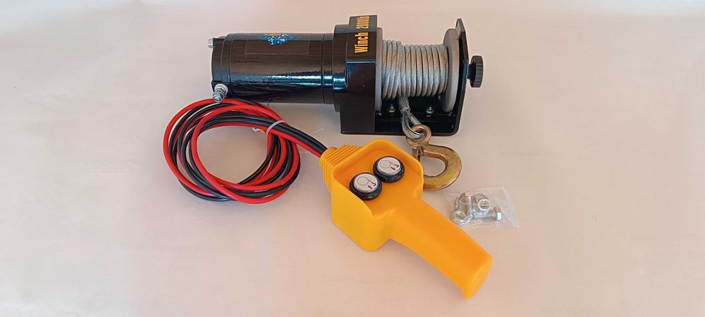 Лебідка Energy winch 2000LBS 900кг електрична таль квадроцикл