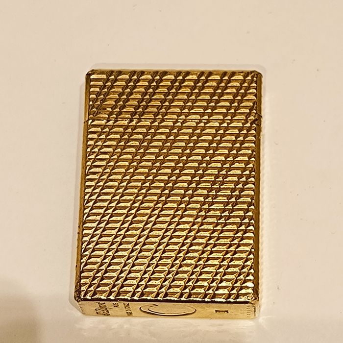 Isqueiro Vintage S.T. Dupont banhado a ouro #EOBV39 Vintage Art Deco
