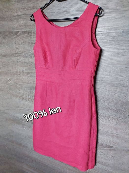 Lniana sukienka letnia claire len