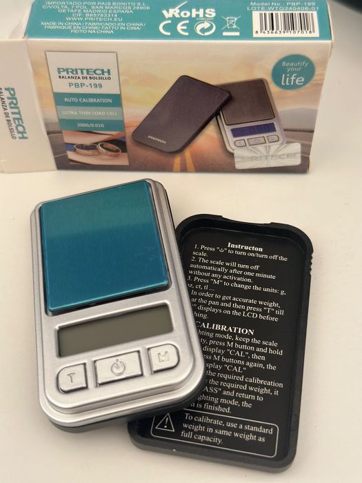 Balança de precisão de bolso