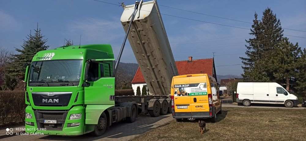 DAR-KOP Mini koparka koparko ładowarka prace ziemne kostka  rozbiórki