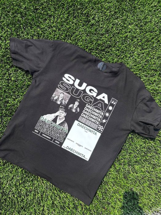 Футболка з принтом SUGA BTS