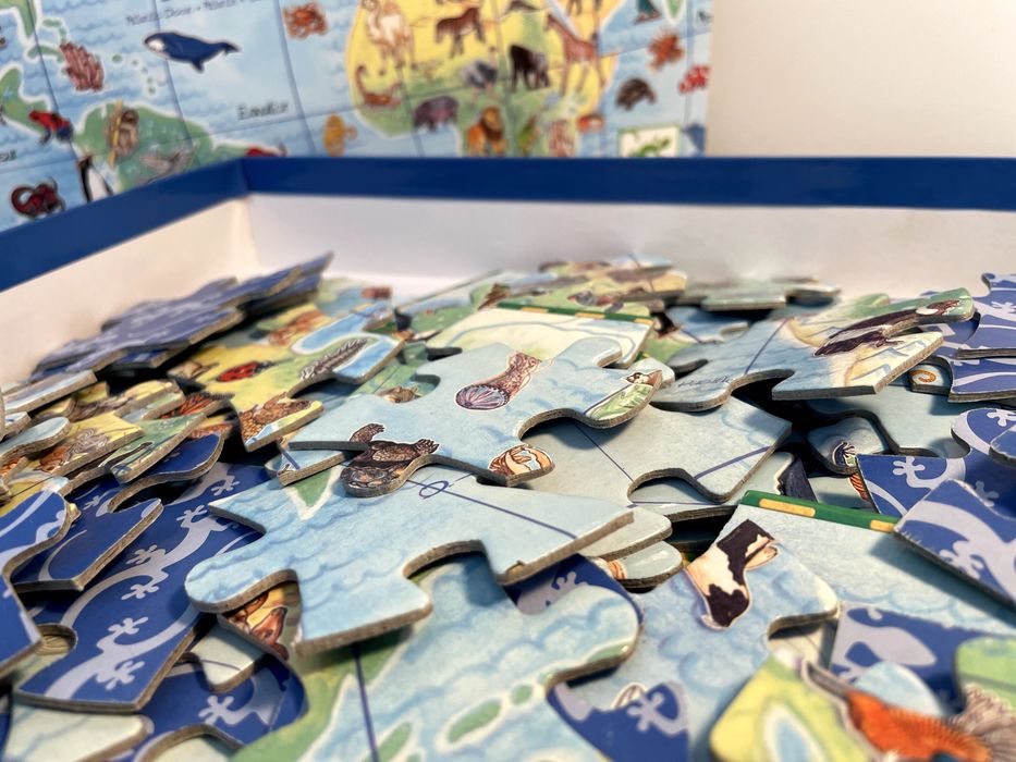 Puzzle Mundial dos Animais