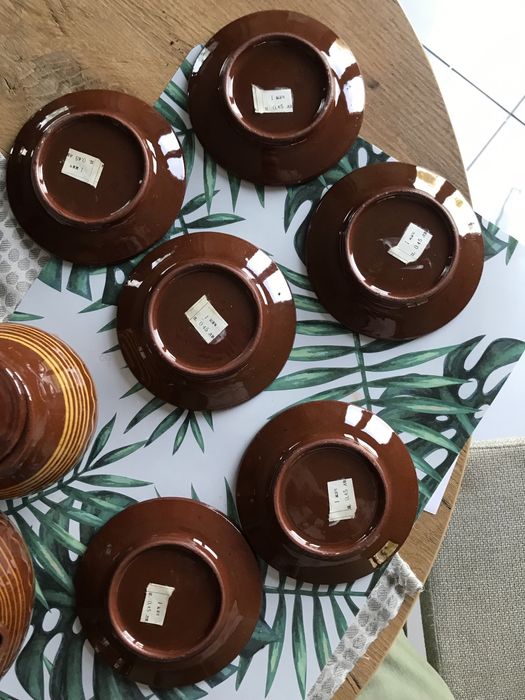 Sewis kawowy kamionka PRL