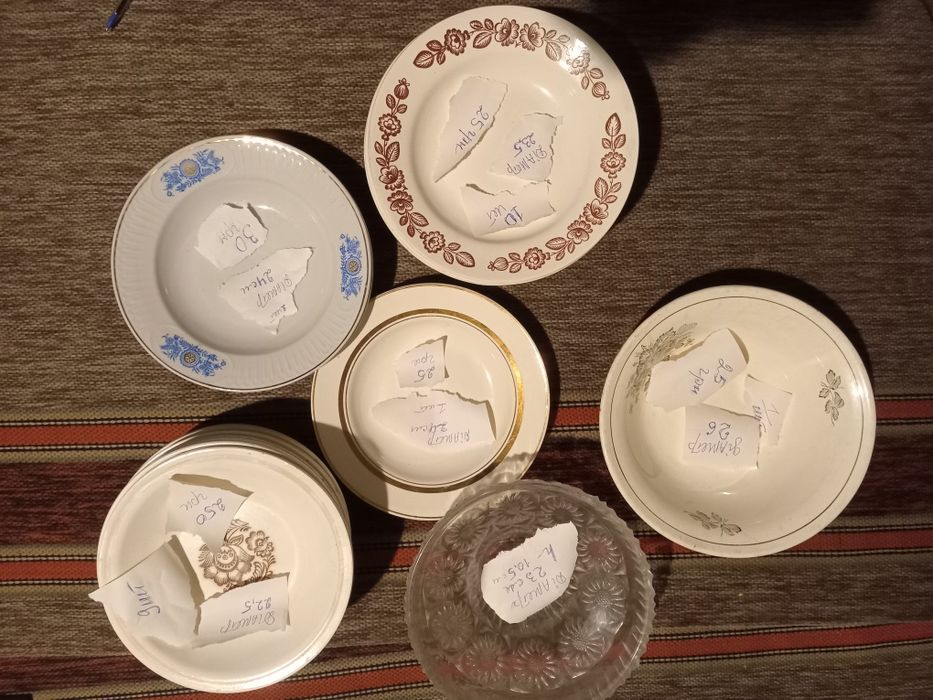 Чайничок,сервіз,чугуни,глиняні глечики