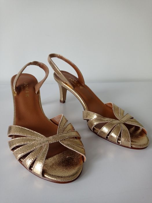 Buty na obcasie Jonak Paris