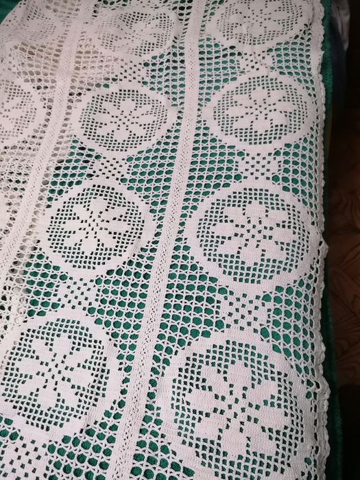 Colcha de renda antiga
