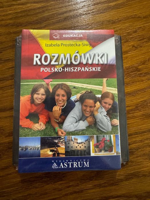 Rozmówki polsko-hiszpańskie NOWE + płyta CD