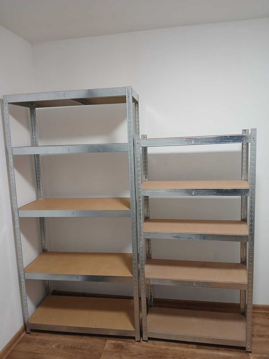 Regały metalowe magazynowe / garażowe - 2szt.