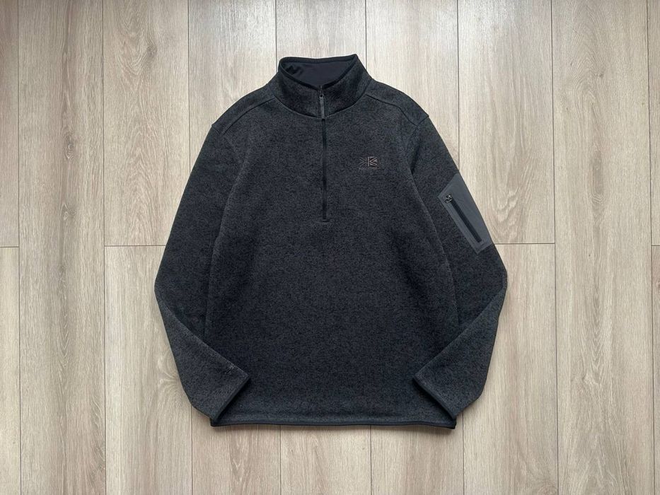 Кофта фліс karrimor orbit fleece charcoal marl: 900 Кофты